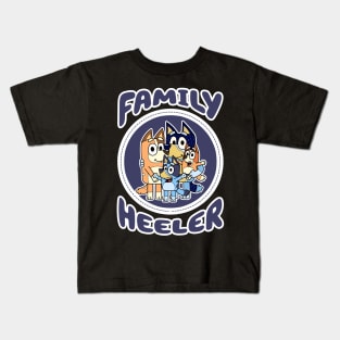 Family Heeler Kids T-Shirt